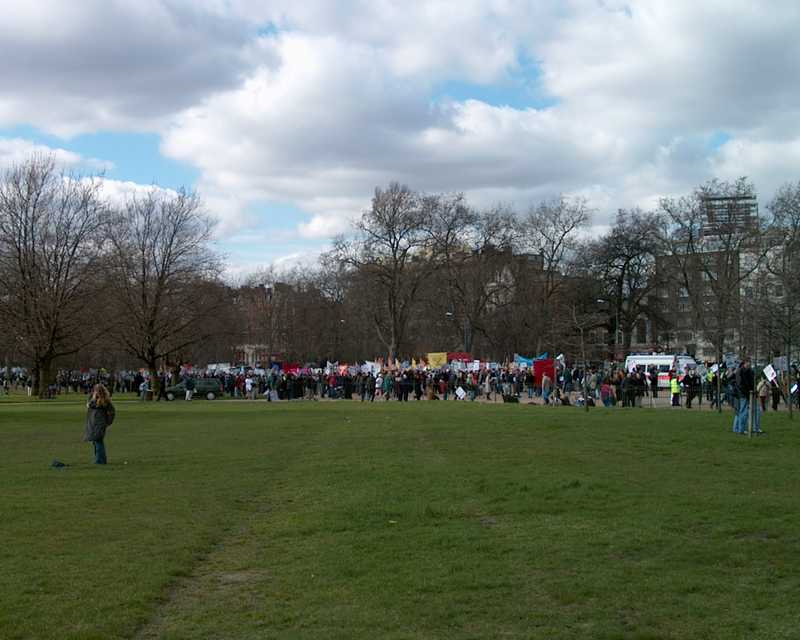 Stop the War demonstration, London 2 March 2002