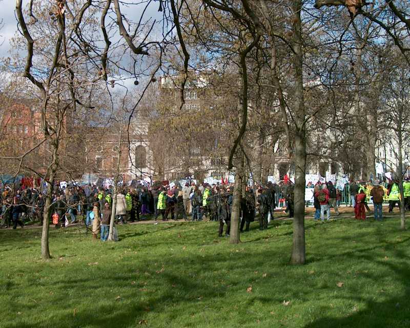 Stop the War demonstration, London 2 March 2002