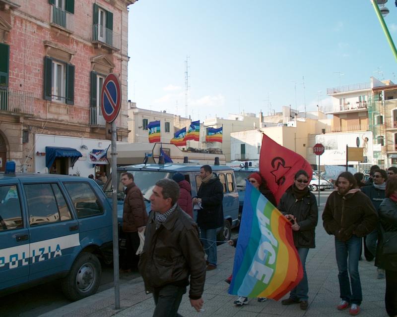 5/64 Iraq war demonstration Gioia del Colle, Italy, 5 April 2003
