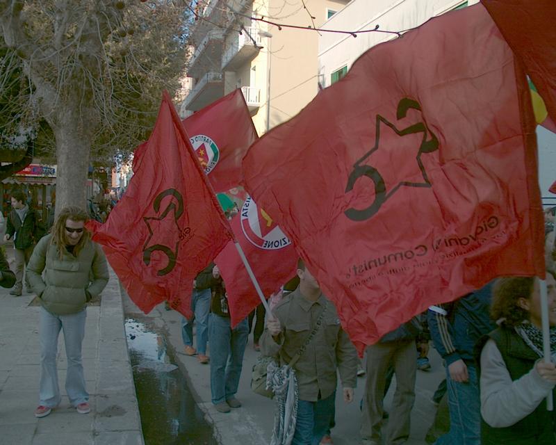 31/64 Iraq war demonstration Gioia del Colle, Italy, 5 April 2003
