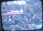 7/12 Iraq war demonstrations on TV in Italy, 21 March 2003