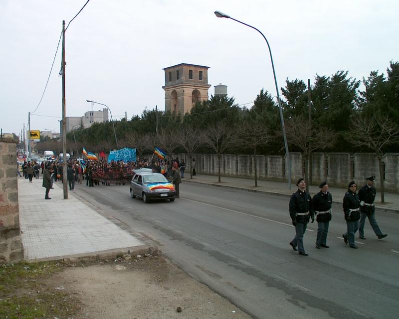 5/12 Women's march for peace, Lecce, Italy 8 March 2003