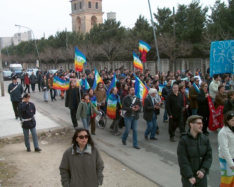 9/12 Women's march for peace, Lecce, Italy 8 March 2003