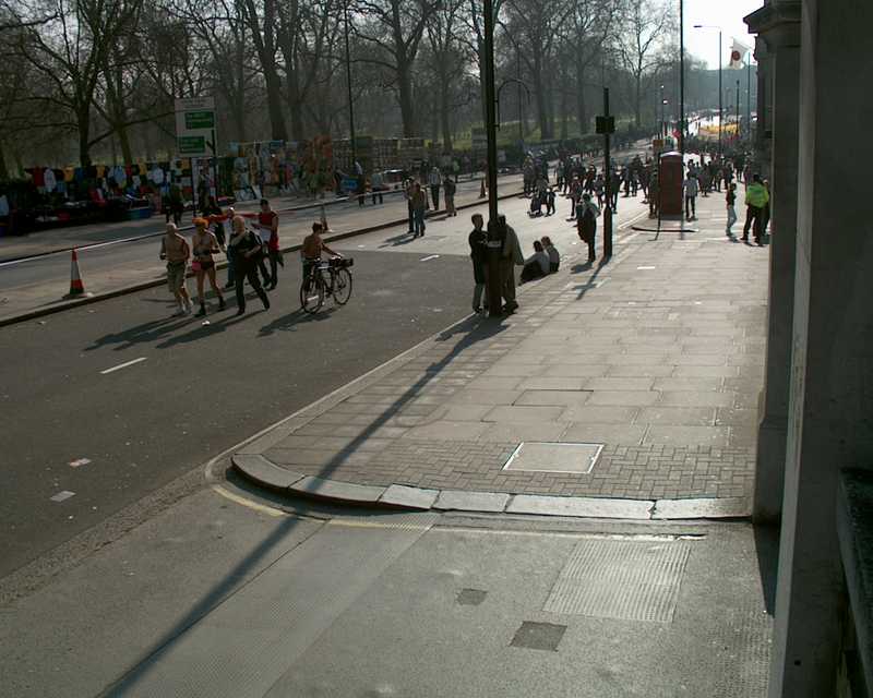 Iraq war demonstration, London 19 March 2005, in Picadilly 14:38:14